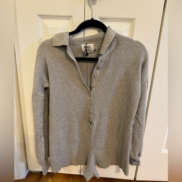 Princess Polly grey romper - Picture 2 of 3